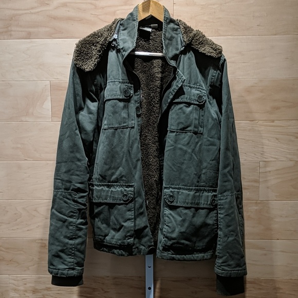 Other - Mens Olive Green Parka size medium